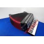 E.Soprani 37 key 96 bass  4 voice black piano accordion